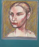 Brian Bourke, Loretto, Coloured Pencil Drawing
