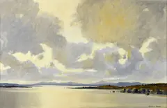 Desmond Turner, County Mayo Lake, Oil on Canvas