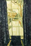 Grant Watson, 1st March Snow, 2018, Oil on Canvas