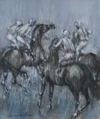 Kieran McGoran, Heading to the Start, Pastel