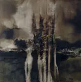 Malcolm Bennett, Bogwood Memorial, Oil on Canvas All proceeds from the sale of this lot will go directly to the Mary Peters Trust
