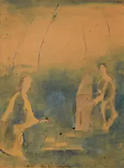 Patrick Pye, The Annunciation, Watercolour