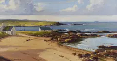Sam Mclarnon, Portballintrae, Oil on Canvas