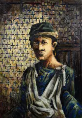Tom Molloy, Joan, Oil on Canvas