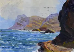 Val McGann, Fairhead, Co. Antrim, Oil on Canvas All proceeds from the sale of this lot will go directly to the Mary Peters Trust