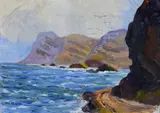 Val McGann, Fairhead, Co. Antrim, Oil on Canvas All proceeds from the sale of this lot will go directly to the Mary Peters Trust