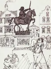 Hector McDonnell, Pair of Cartoons, Pen and Ink Drawing Enquire