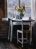 Jenny Davidson, The Interior, Oil on Board
