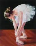 Lorraine Christie, Ballerina, Oil on Canvas