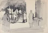 Tom Carr, Duffy's Circus, Watercolour