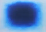 Anish Kapoor, Breathing Blue, 2020, Digital print in colours, on wove paper, the full sheet