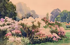 Rhododendrons In Flower by Mildred Ann Butler, Watercolour, offered Sep 2026