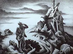 Thomas Hartley Benton, Prodigal Son, 1939, lithograph on paper
