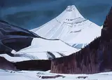 Alan Caswell Collier, Sunwapta Pass, Banff Side