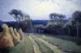 John A. Hammond, Farm Road, Sackville, N.B., 1931, oil on canvas laid down on board