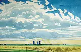 Robert Newton Hurley, Untitled - Prairie Showers