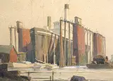 Alfred Crocker Leighton, Dry Dock, North Van