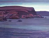 Frederick Nicholas Loveroff, Untitled - Ontario Landscape, 1930, oil on canvas
