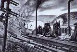 Louis Lozowick, Steel Valley