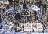 David Brown Milne, Abandoned Cabin