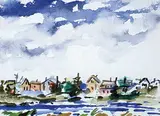 Janet Mitchell, Untitled - City View