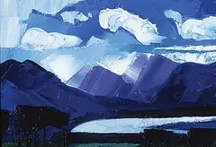 David Pugh, Afternoon Mist, 1994, oil on canvas