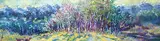 Carol Rockley, Stand of Trees - Leighton Centre, 1994, pastel on paper