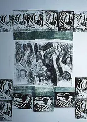 William Ronald, Untitled #40, 1965, relief print on paper