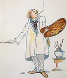 John Davenall Turner, Sketch of the Artist