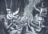 Henry Eric Bergman, By the Campfire
