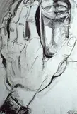 Clifford Foard Robinson, Hand at 4 A.M., Paris, 1950