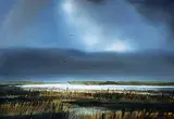 Marke K. Simmons, Evening Impressions, watercolour on paper