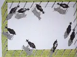 Joseph Fafard, Bird #4/100, 1977, lithograph on paper