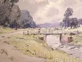 Alfred Crocker Leighton, Royal Military Canal, Kent