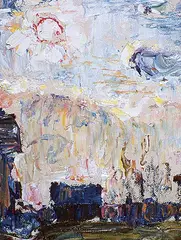 Freda Pemberton Smith, Sun After Rain, oil on canvas