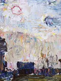 Freda Pemberton Smith, Sun After Rain, oil on canvas