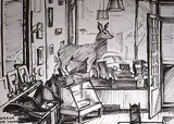 Clifford Foard Robinson, Interior, Home Industries, Banff