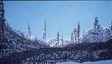 Deborah Lougheed Sinclair, Sun Up - Vermillion Pass, 1983, acrylic on canvas