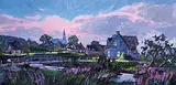. St. Gilles, Soir de Mai, Charlevoix, 1993, oil on canvas