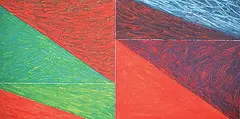 Joy Walker, Untitled, oil pastel on paper