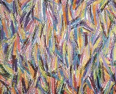 Joy Walker, Honey Harbour Fall #8/21, 1972, silkscreen on paper