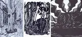 Sylvia Hahn, Shadow Cat Poems and Wood Engravings #26/99, 1983, hand printed booklet