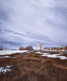 Joseph Ferenc Acs, Prairie Scene with Snow Patches