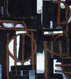 Fritz Brandtner, Untitled - Abstract Collage