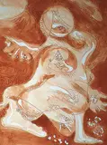 André Masson, Untitled - Amorphous Form #35/50, etching on paper