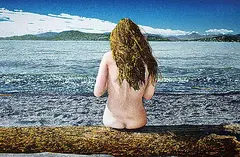 Jim McKenzie, Dale at Wreck Beach #37/50, 1979, lithograph on paper