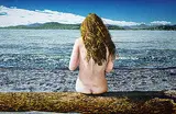 Jim McKenzie, Dale at Wreck Beach #37/50, 1979, lithograph on paper