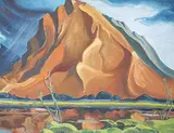 Dorothy May Williams, Untitlee - Sulpher Mountain, 1946, oil on canvas