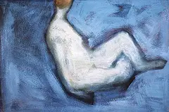Edward Norman Yates, Nude, Number Three, 1963, 1963, gouache and rhoplex on masonite
