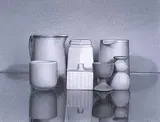 Richard Thomas Davis, New Ceramics, 1986, pencil on paper
